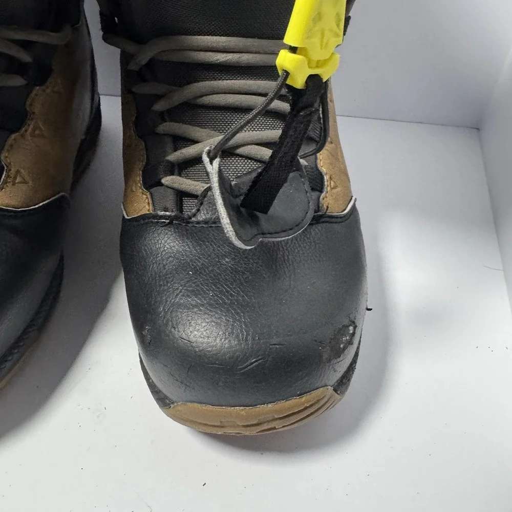 Rome SDS Libertine Snowboard Boots Mens US 8.5 Black Brown Vibram Ultralon F.I.T